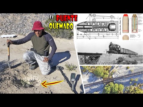 ¡Encuentro OBJETOS EXTRAÑOS ocultos bajo el PUENTE QUEMADO del Ferrocarril en Coahuila!