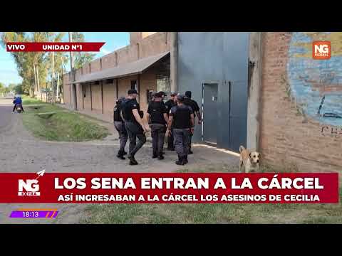 ❌EXCLUSIVO | Así entraban a la cárcel los asesinos de Cecilia Strzyzowski tras la condena a perpetua