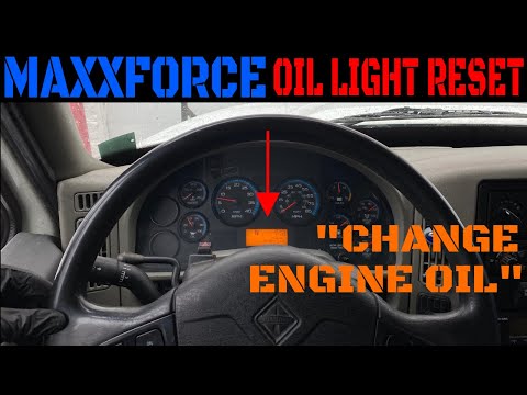 International Maxxforce Oil Reset
