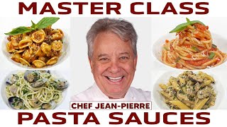 PASTA SAUCE MASTER CLASS: How to Make 5 Classic Pasta Sauces like a Chef