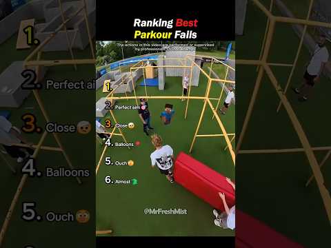 Ranking The Best Parkour Fails