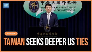 YouTube video thumbnail: Taiwan Pledges Stronger US Relations Ahead of Expected Trump-Xi Talks