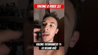 GANARLE A RACING ES MÁS FÁCIL Q RESPIRAR  #argentina #futbol #river #riverplate 