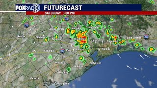 LIVE Houston weather radar (no audio)