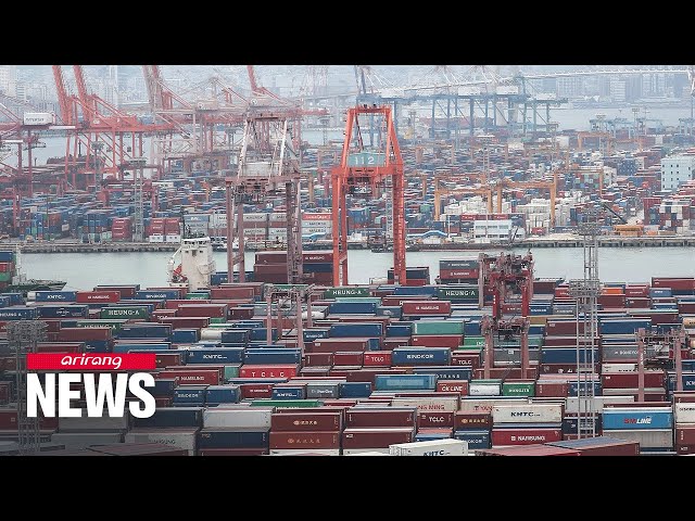S. Korea's exports for June 1-20 fell 3.4% leading to trade deficit