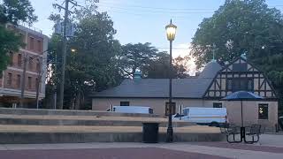 VCU in Richmond, VA: Empty campus for summer vacation 2024