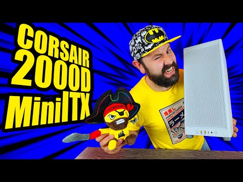 Un CHIQUITO muy GRANDOTE. Mini ITX para Componentes PODEROSOS, Corsair 2000D - DrogaDigital