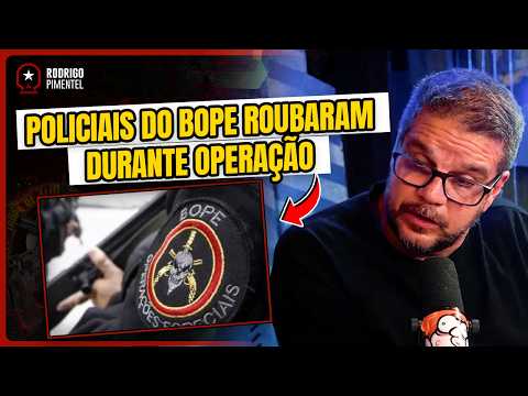 ⁨Policiais do BOPE São Flagrados Furtando: Entenda o Caso @Rodrigo-Pimentel⁩
