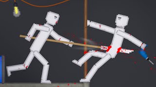 People Fight Each Other On High Tower In People Playground (16)