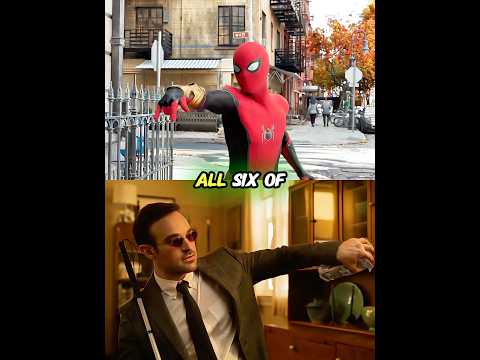 Notice SpiderMan Has the Powers of Six Avengers🥶 #spiderman #thor #hulk #ironman #avengers #shorts