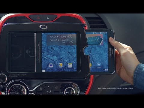 [QM3]르노코리아자동차, 2016년형 QM3와 태블릿의 밀당