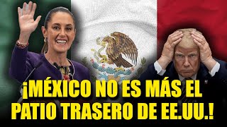 ¡México le dice NO a los aranceles de EE.UU.!