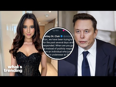 Elon Musk REACTES to Ashley St. Clair's SHOCKING CLAIM She Gave BIRTH to His 13th CHILD