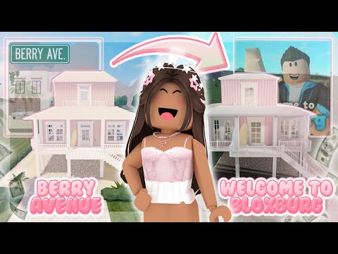 🍓Rebuilding a BERRY AVENUE House in BLOXBURG! | seqshell