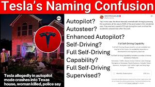 How have Tesla muddled up terms like "Autopilot" and "Self-Driving" this badly?