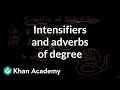 Exploring Intensifiers and Adverbs of Degree in Grammar