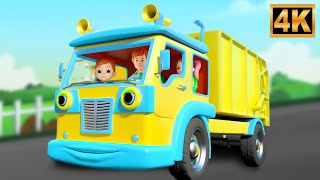 Wheels On The Garbage Truck, Nursery Rhyme & Baby Song