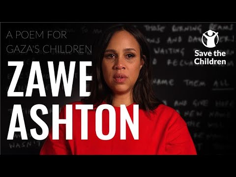 "Hope Will Need a New Name" – Zawe Ashton’s Poem for the Children of Gaza | Save the Children