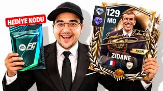 YENİ HEDİYE KODU GELDİ 🎁 124 ZIDANE İÇİN PAKETLERİ AÇTIM 🔥 BEDAVA ÖDÜLLER FC MOBILE