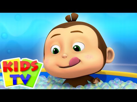 Bath Song, Loco Nuts Cartoon, ಸ್ನಾನದ ಹಾಡು, Kannada Rhymes for Kids