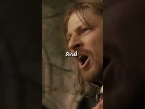 Sean Bean refuses to ride helicopters during LOTR... #shorts #boromir #lordoftherings #peterjackson
