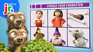 Choose Your Favorite Fairy Tale Character! 🏰 7 Bears | Netflix Jr
