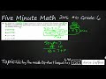 One-Variable Equations and Inequalities Practice