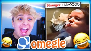 OMEGLE TRY NOT TO LAUGH...