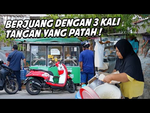 BORONG SEMUA NASI WARTEG, PENJUALNYA DI TABRAK DAN GA MAU BERTANGGUNG JAWAB!