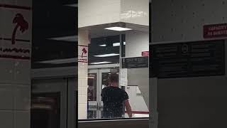 Young Man Hailed as Hero for Taking On Irate Customer with a stick at Burger Place