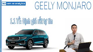 Geely Monjaro: 1.1 Tỷ, Định giá rất tự tin.