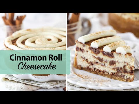 Cinnamon Roll Cheesecake