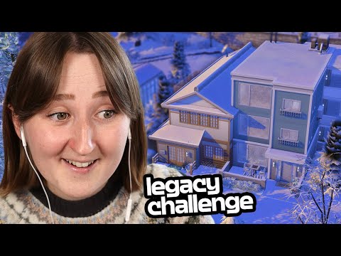 building the *new house* for my legacy challenge!