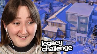 building the *new house* for my legacy challenge!
