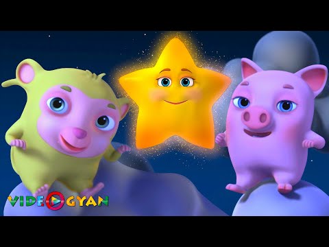 Twinkle Twinkle Little Star Song And More | Animinies Nursery Rhymes | Kids Songs & Baby Rhymes