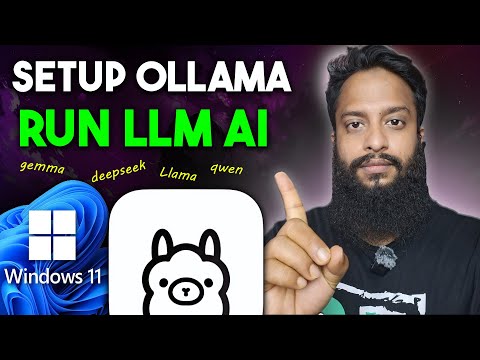 How To Setup Ollama To Run LLM Ai Locally!
