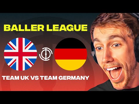 Miniminter Reacts To UK vs Germany Baller League