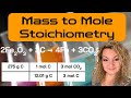 Mastering Mass to Mole Stoichiometry Problems