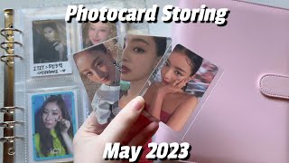 Storing All of the Photocards I've Gotten Recently | Organize My Binders With Me [Itzy, Twice, NCT]