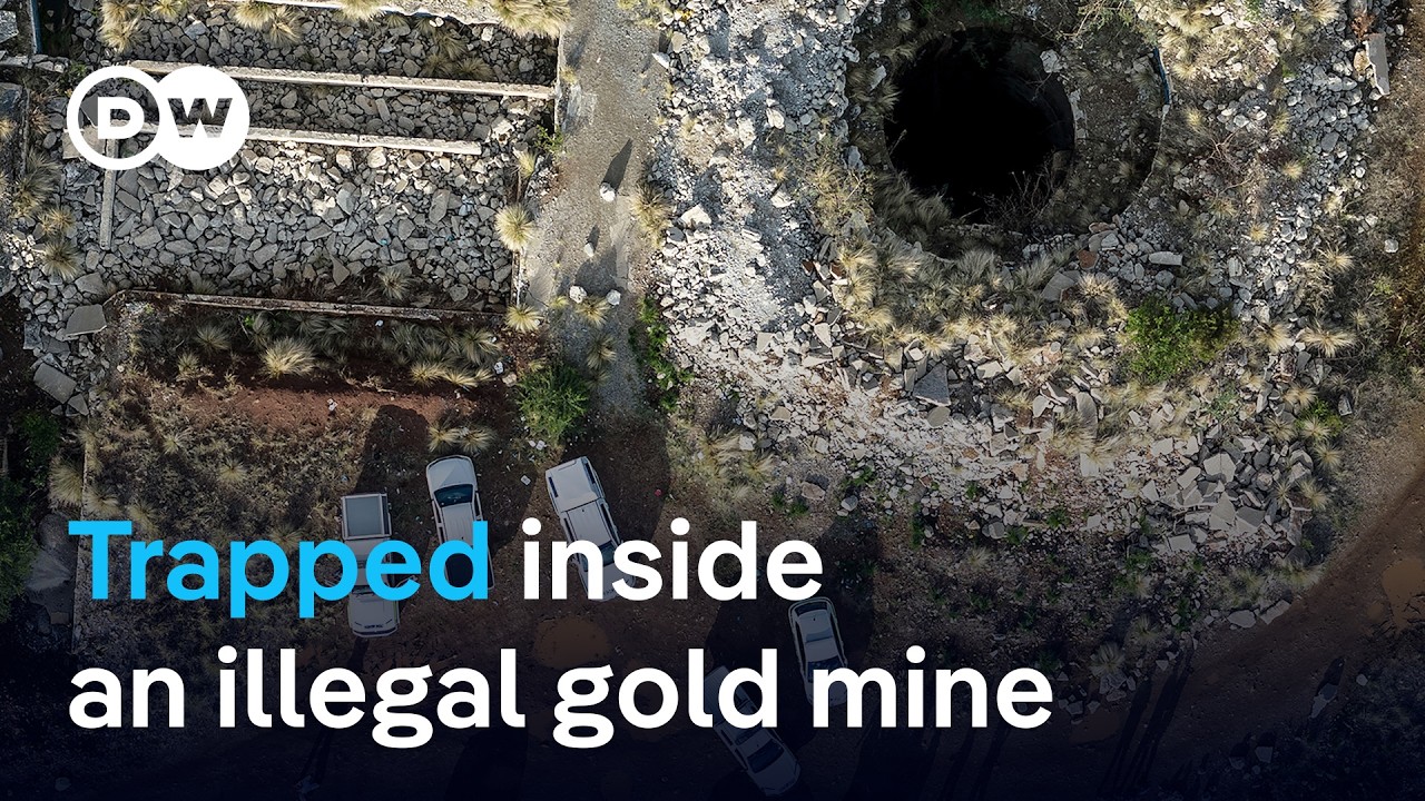 Illegal gold mine in South Africa becomes a deadly trap | DW News