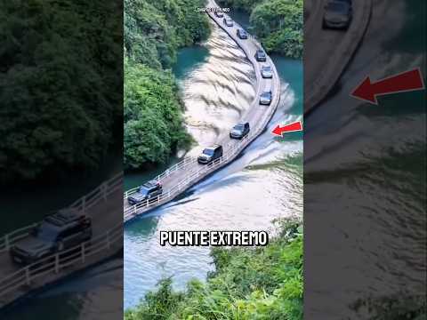 “¡Así luce el puente más extremo de todo China!”