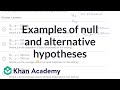 Understanding Hypotheses and Significance Tests