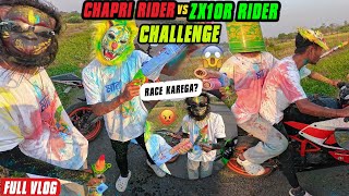 Chapri Rider Wants To be Race 🔥|| Zx10r vs Capri Rider ||