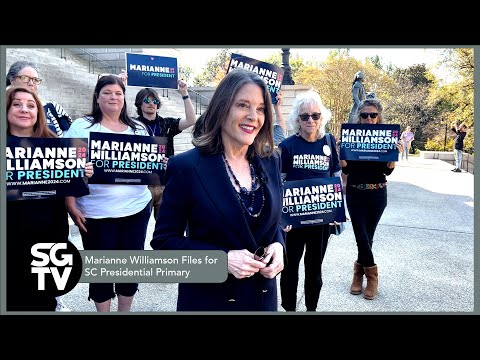 Marianne Williamson is First Democrat to File for South Carolina Presidential Primary | Nov. 9, 2023
