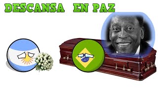 ADIÓS PELÉ  #countryballs #descansaenpaz
