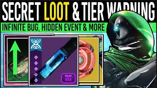 Destiny 2: HIDDEN NEW WEAPONS & LOOT WARNING! Portal GLITCH, Secret Event, Infinite Spam, Adept Xur