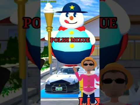 BONEKA MIXUE jadi POLISI, DOKTER, KOKI Dan  PEMADAM KEBAKARAN #sakuraschoolsimulator #sss #funny