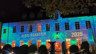 Recklinghausen leuchtet 2025 Videoshow Engelsburg