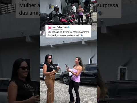 Não é todo mundo que assina um “livramento” com esse apoio moral kkkkk