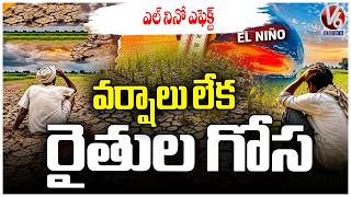El Nino Effect Lack of Rainfall Leaves Telangana Farmers in Distress | V6 News